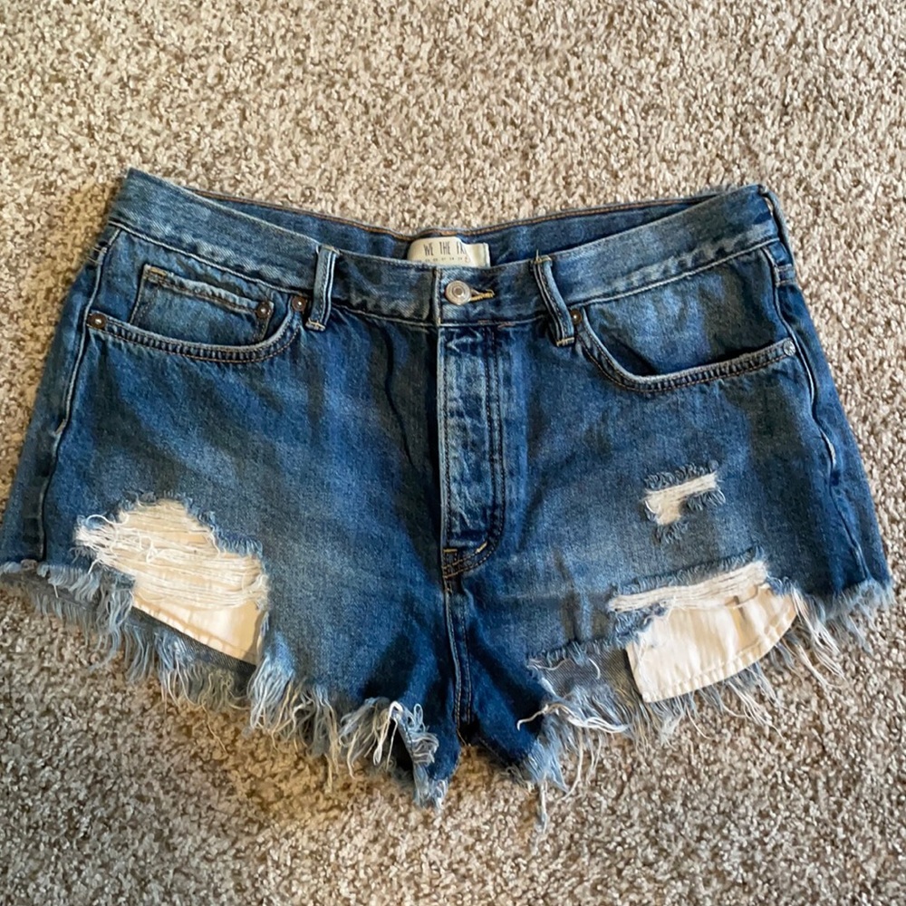 Free People Denim Shorts
